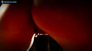 Brunette MILF Sandra Romain bondage masturbation