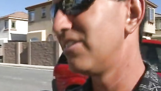 Superb hookup with yam-sized bi-atch