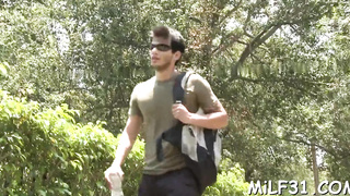 Insatiable angelica raven with bootylicious congenital bra-stuffers liking chisel