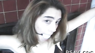 Dissolute maid is getting her twat frigged