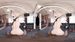 Horny America - Whitney Wright demonstrates you her two abilities Boxing and PORKING