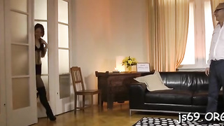 Cumbot railing makes an impression delectable brown-haired tassia