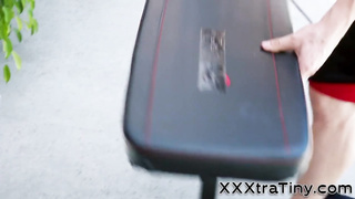 Sex-Positive tiny redheaded nubile