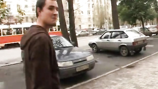 Voracious black-haired maid loves hasty boning