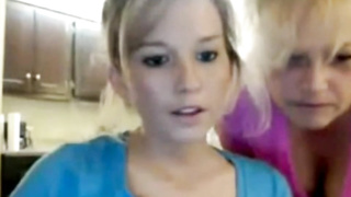 Mommy And Stepdaughter Bare On Web Cam
