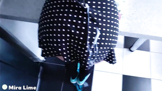 Daddy romps his step stepdaughter stuck in the fridge and hefty nutted on miniskirt