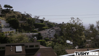 TUSHY Abella Danger And Lena Paul Predominate Her Beau And Get Gaped