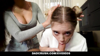 DadCrush - Freak Step-Dad Bangs daughter And Her bestie