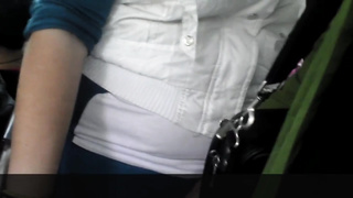 Stud Fondle her Twat in Bus and she Luved !
