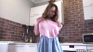 Super-Cute, inexperienced damsel, Kecy Hill gave a oral to Vira Gold, before he penetrated her brains out