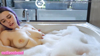 Torrid chick getting screwed in tub - romantic fuck-fest