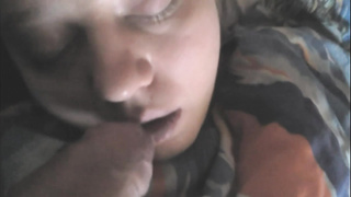 while my sista was sleeping, I groped a member on her lips
