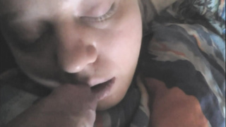 while my sista was sleeping, I groped a member on her lips