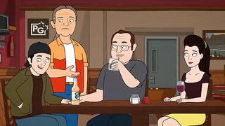 It all looks like a exquisite, toon gal in a costume is about to get group-fucked