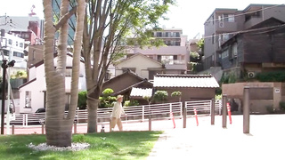 Risa Murakami is making out with a much elder boy and even getting fingerfucked in the kitchen