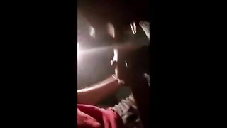 Sex-Positive honey is deepthroating a stranger's cock to get a rail home, late at night