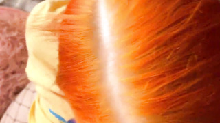 Fellatio Internal Ejaculation, Man-Cream on Mammories - POINT OF VIEW (Vertical Movie)  MollyRedWolf