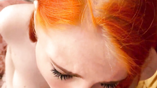 Fellatio Internal Ejaculation, Man-Cream on Mammories - POINT OF VIEW (Vertical Movie)  MollyRedWolf