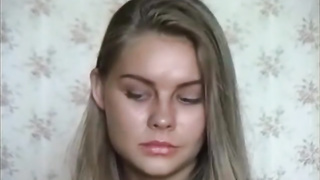 Sexy school damsel, Alexandra took off her clothes and gargled manmeat instead of probing all day
