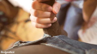 Ultra-Kinky, ebony stud is shagging his buddy's gf from behind, and bellowing because it senses fine