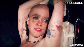 Wild, trimmed doll got roped up and tantalized a bit, because it exhilarates her a plenty of