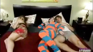Molly Jane in poking Father while Mother Sleeps