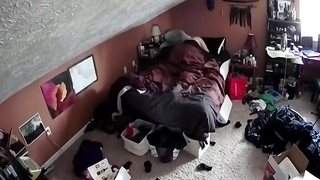 Plump platinum-blonde is having super-hot intercourse with a junior boy, while his gf is out of town