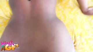 Ebony gf luvs POINT OF VIEW fuckfest