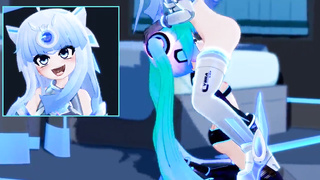 Mantis-X : Futa Cybra x Miku - Face Smash