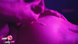 Elastic Rump Damsel Sensuous Doggie and Slapping - Climax Close-Up