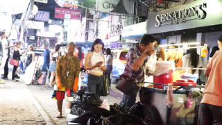 Pattaya Ambling Street Nightlife 2019 (Thai chicks)