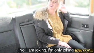 European gal gets beaver inserted from behind by the drivers lollipop
