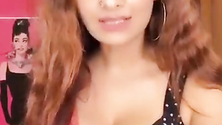 Anvesh Jain flashing her phat breasts