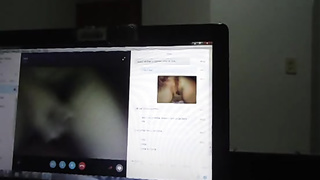 showing the edible wifey on the internet to mate.AVI