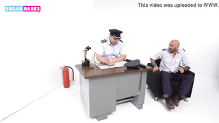 SUGARBABESTV: Greeks police officer fuckfest