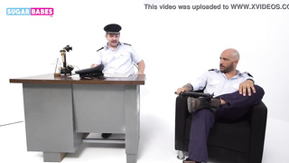 SUGARBABESTV: Greeks police officer fuckfest