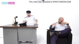 SUGARBABESTV: Greeks police officer fuckfest