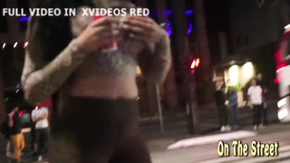 She demonstrated her boobs and stood nearly bare in the street utter of people. ( Utter vid in xvideos crimson )