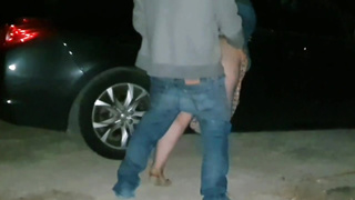 Dogging - In a public field my wifey gets smacked and nailed.  Part two