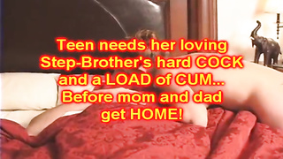 Teenager fuckslut NAILS her Step-Step-Brother