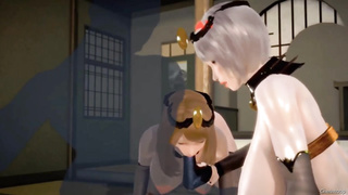 THREE DIMENSIONAL anime porn preggie nymph ejaculation