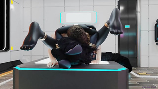 ASIRA INSEMINATION - HAIRY TOON ANIMATED BY DOCTORARK