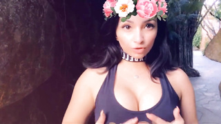 COOL LATINA EXHIBITIONISM PUPLIC CLIMAX IN PUBLIC JIZZING A PLENTY OF OBESE SAFADA GOZANDO EM PUBLICO