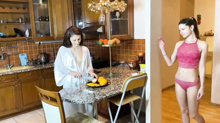 Gina Gerson and Kate Wealthy at home bang-out