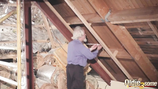 Kiara and Mia both smash an senior stud and share his jizm after a steamy poke