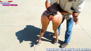 BARE IN PUBLIC DANNA STEAMY IS ABJECTED AND MANHANDLED PART two