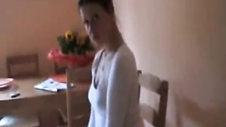 Super-Steamy cougar providing a blow-job