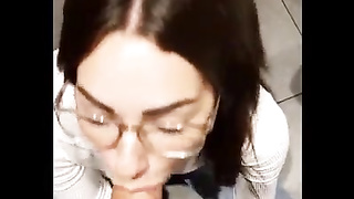 My Daily Mission - Inhaling Knob & Gulping like a Supreme Female (Public Rest Room Oral) - Shaiden Rogue