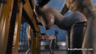 Real Gal Players Strapped And Boned