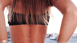 MelenaMariaRya With Eiffel Tower - Melena Maria Rya